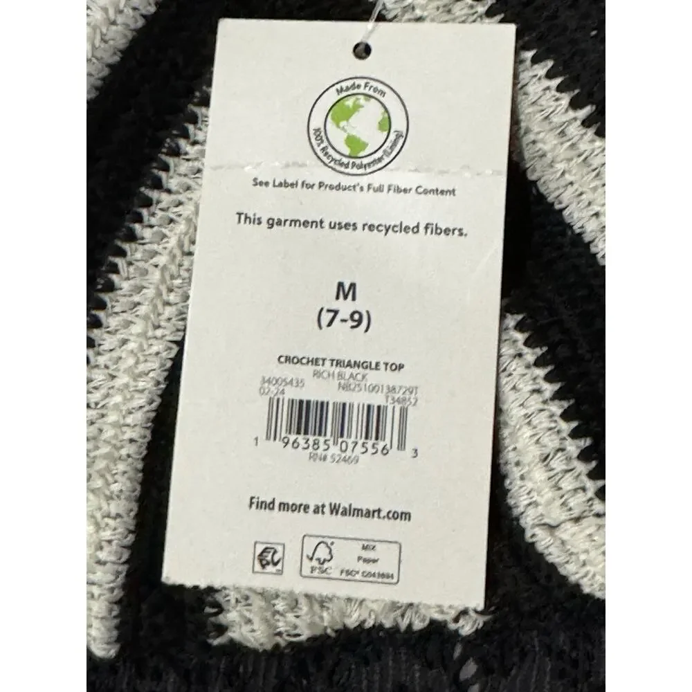 No Boundaries crochet black
